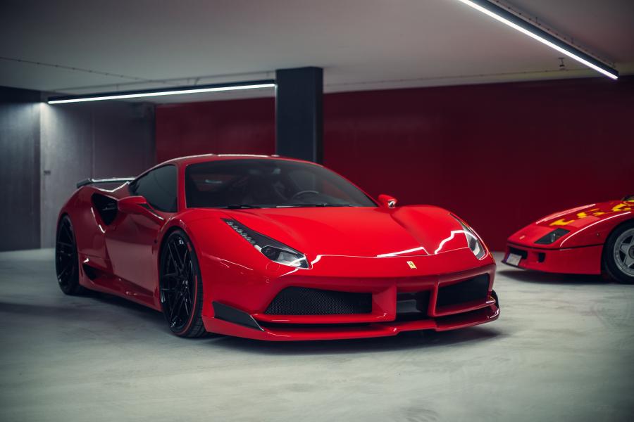  Ferrari 488 GTB N-Largo by Novitec Rosso 2017 года  (фото 19 из 23)